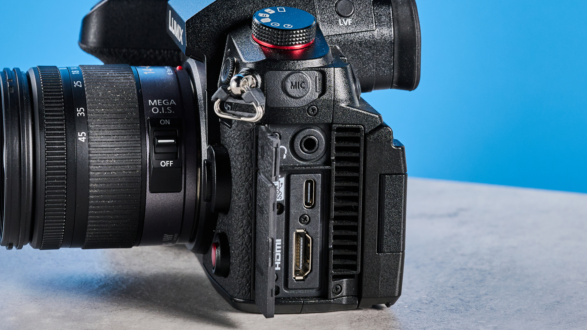 A Panasonic Lumix GH7 Micro Four Thirds camera