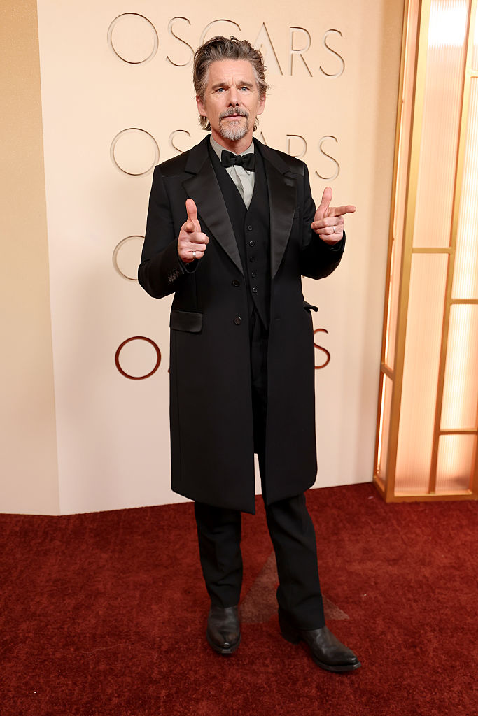 HOLLYWOOD, CALIFORNIA - MARCH 15: Ethan Hawke attends the 98th Oscars at Dolby Theatre on March 15, 2026 in Hollywood, California. (Photo by Arturo Holmes/Getty Images)
