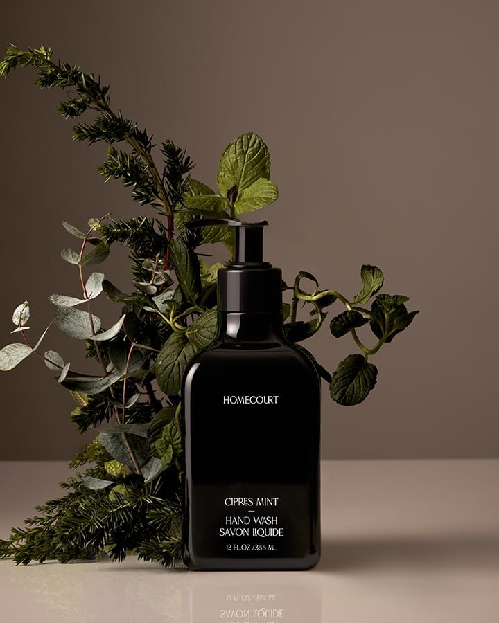 Homecourt Hand Wash, Gently Cleanses &amp;amp; Hydrates, Removes Dirt &amp;amp; Debris Without Irritating Skin, Clean Formula, Cipres Mint, 12 Fl Oz
