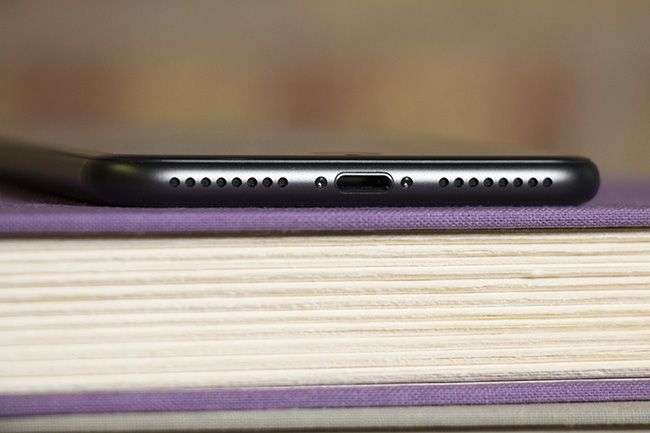 The iPhone 8 Plus lacks a 3.5mm audio input, but it features excellent speakers.