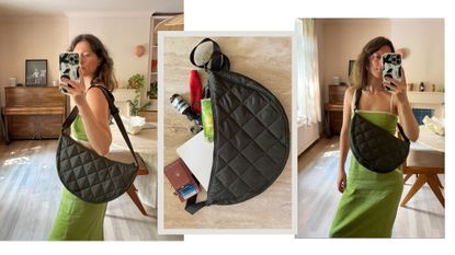 Uniqlo quilted bag