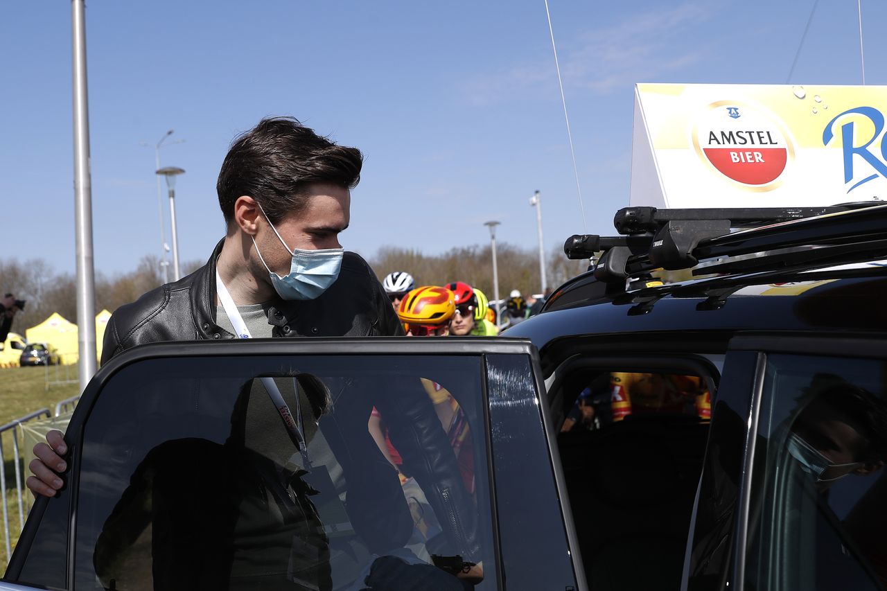 Tom Dumoulin was a welcome presence at Amstel Gold Race.