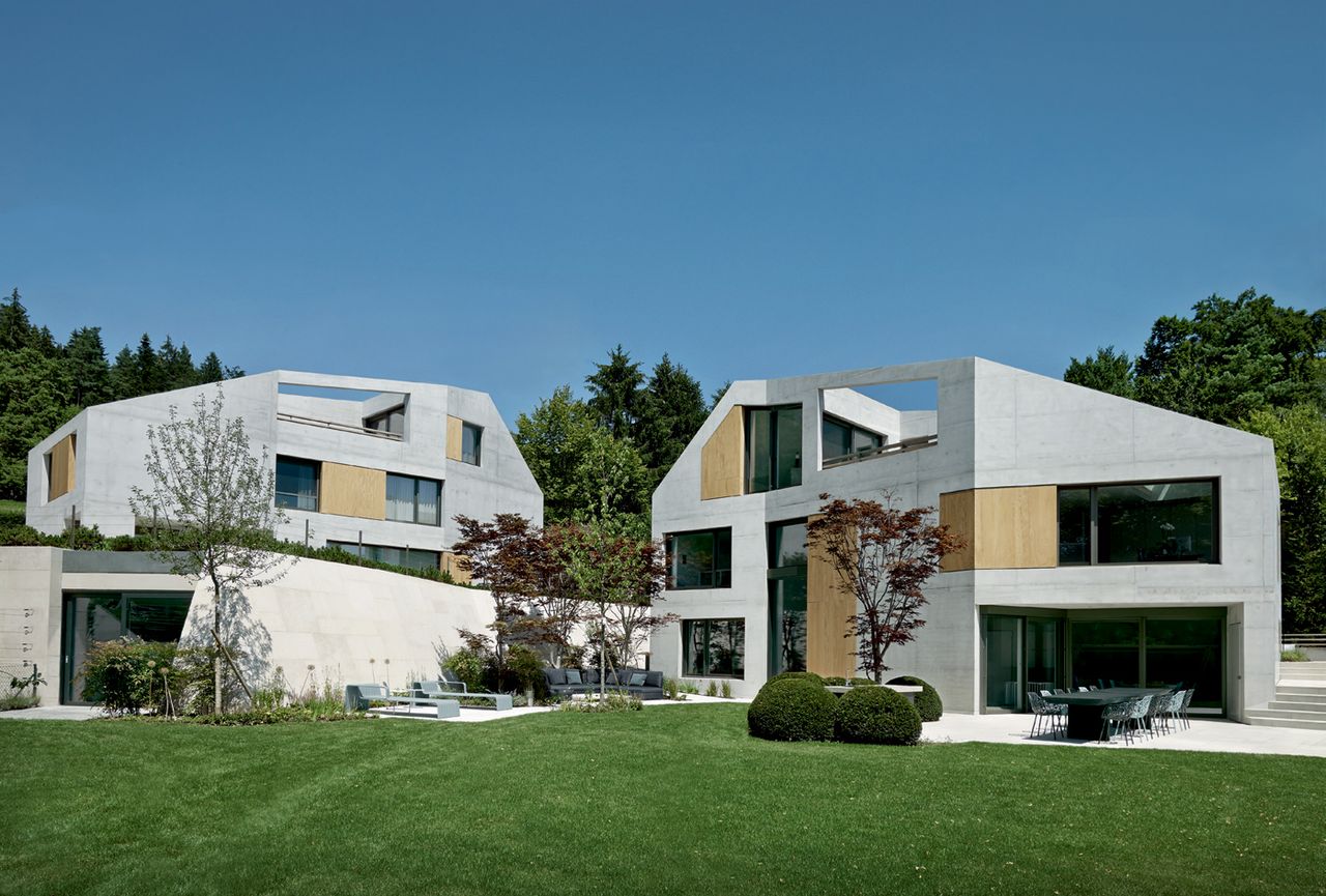 Image of interlinked Zurich houses