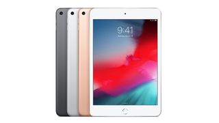 Product shot of iPad Mini (2019), which sees some of the best iPad deals