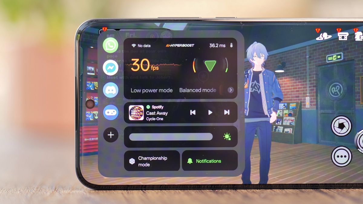 Oppo Reno 13 Pro phone screen
