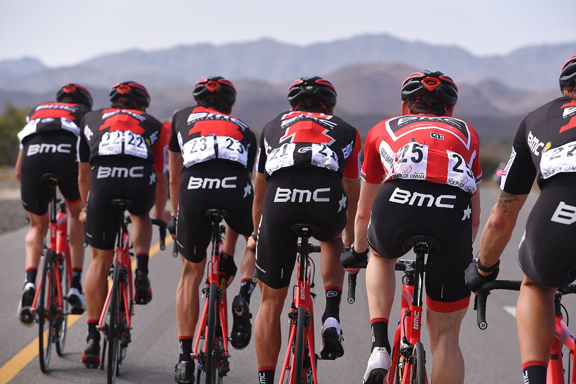 There were crosswinds and echelons out there