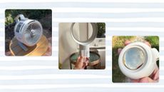 How we test fans: the Shark FlexBreeze, Dyson Cool DF1, and Handheld