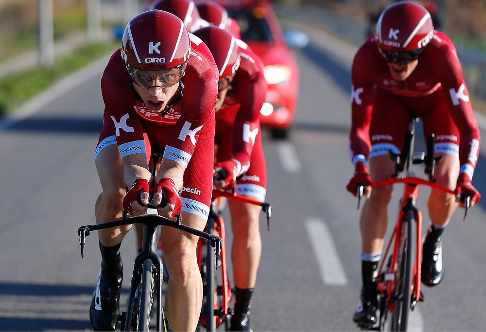 Tony Martin leads Katusha-Alpecin on course for the opening time trial in Valencia