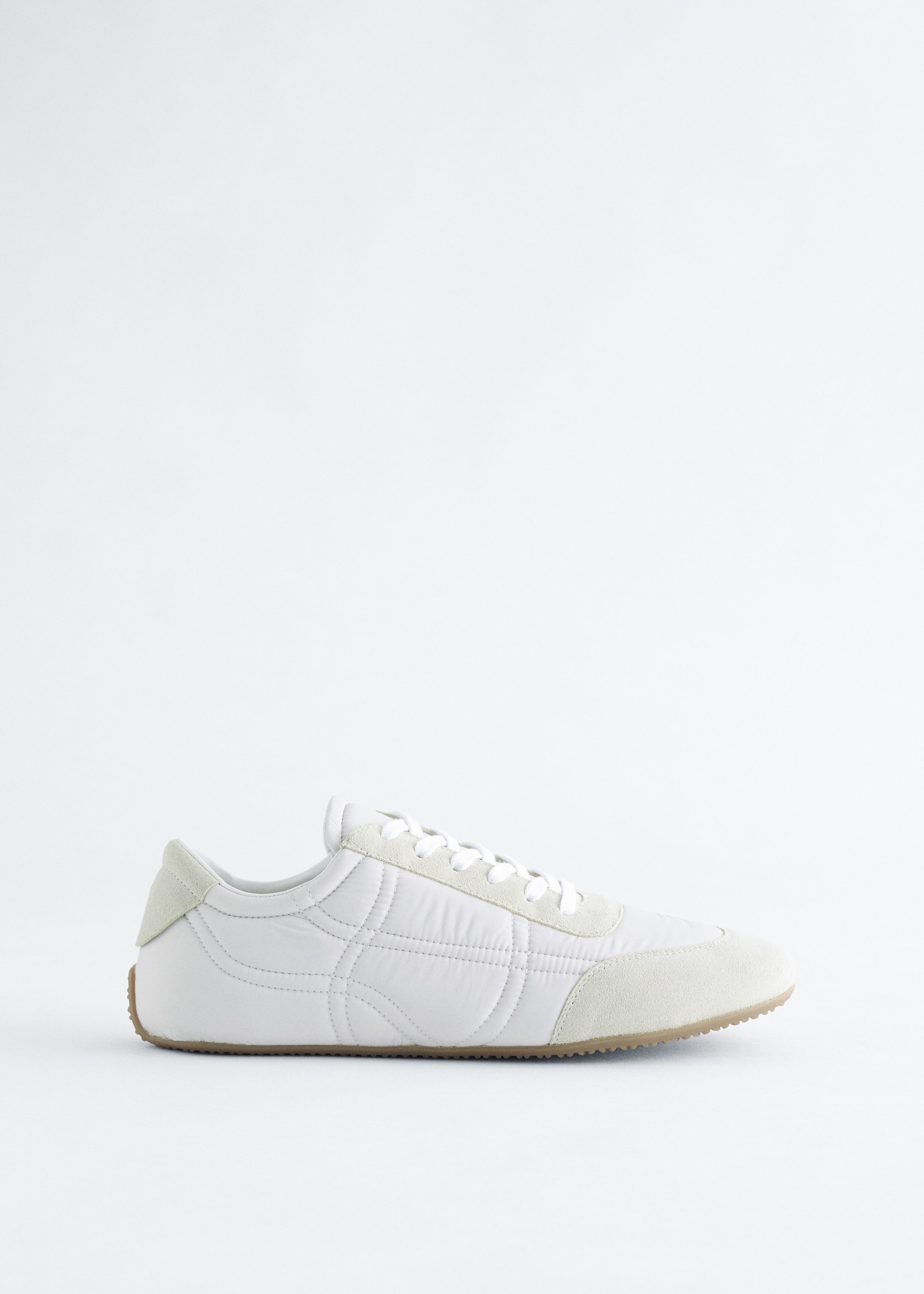 Suede-Detail Trainers