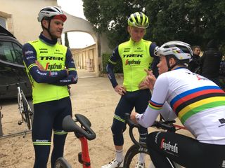 The Trek-Segafredo team gathers in Sicily to prepare for the 2020 season