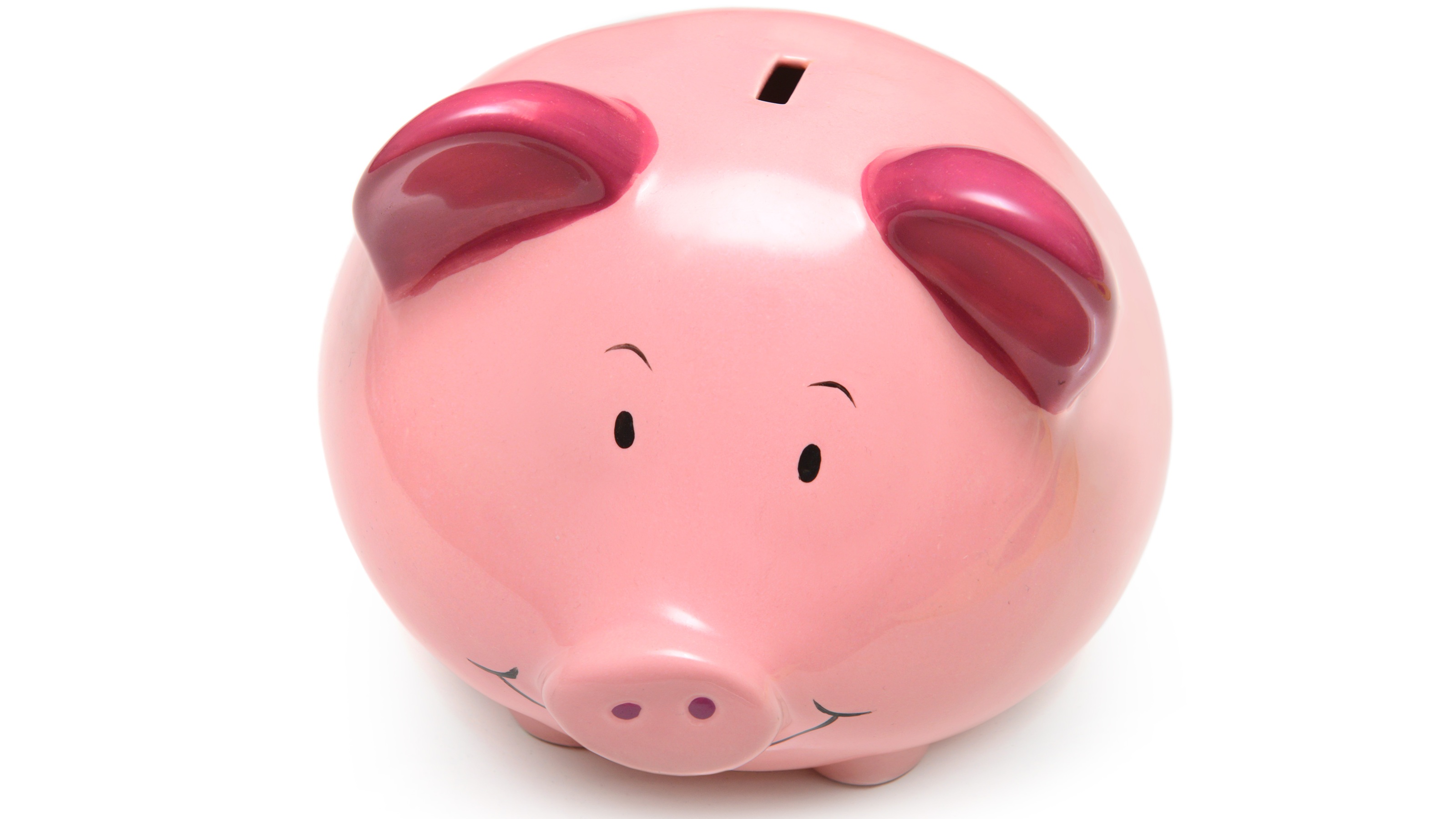 A very fat piggy bank.