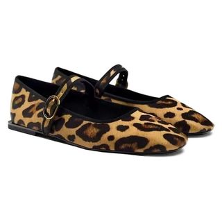 Amazon leopard print ballet flats