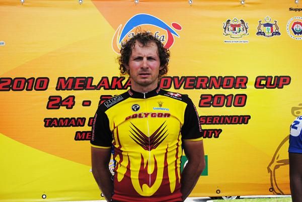 Stage two winner Sergey Kudentsov (Polygon Sweet Nice).