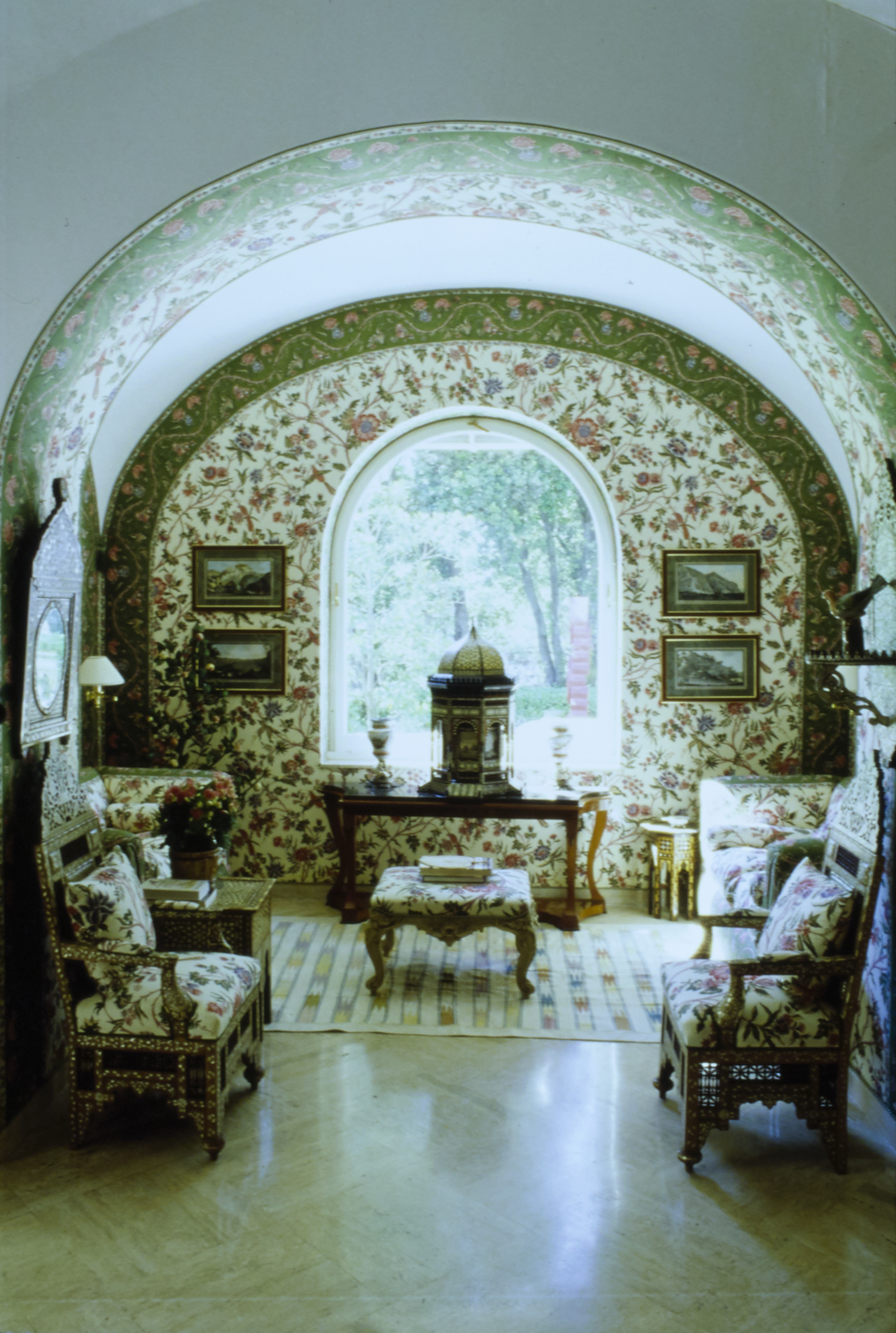 valentino living room nook