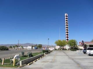 The world's tallest thermometer