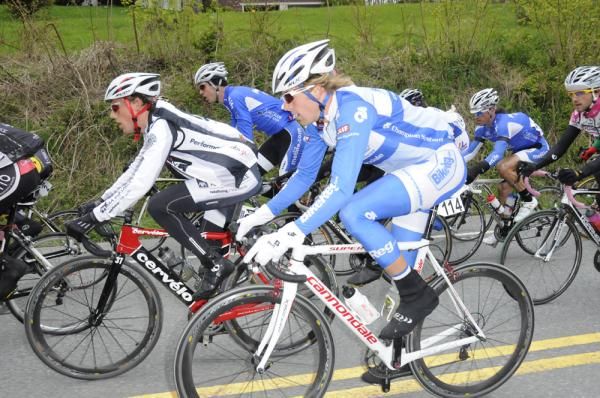 Thom Coupe (BikeReg-Cannondale) in the bunch