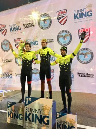 Bryan Gomez on top step of the all Holowesko|Citadel p/b Arapahoe Resources podium