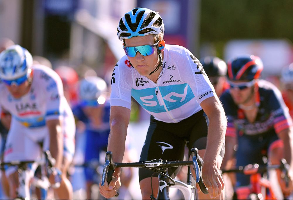 Kristoffer Halvorsen of Norway and Team Sky