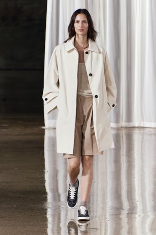 Zara, ZW Collection Trench Coat with Pockets