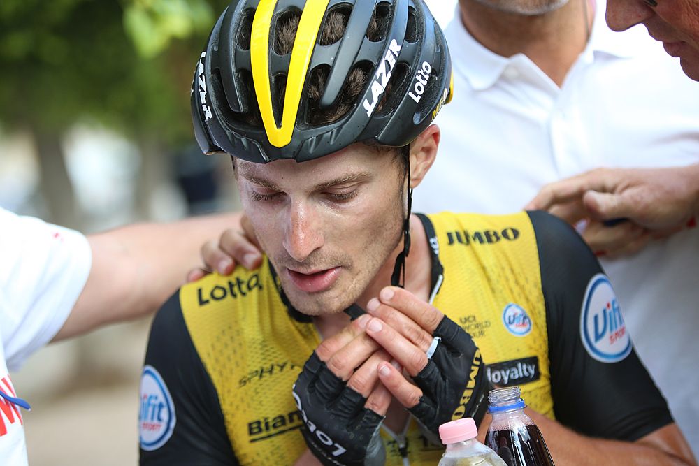 Enrico Battaglin (LottoNL-Jumbo) wins stage 5 at the Giro d'Italia