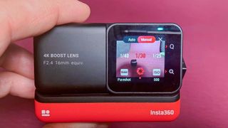 Insta360 One RS display