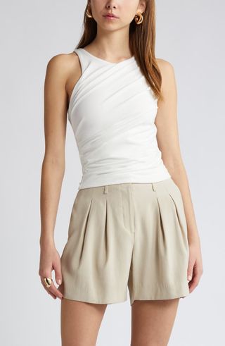 Side Ruched Tank