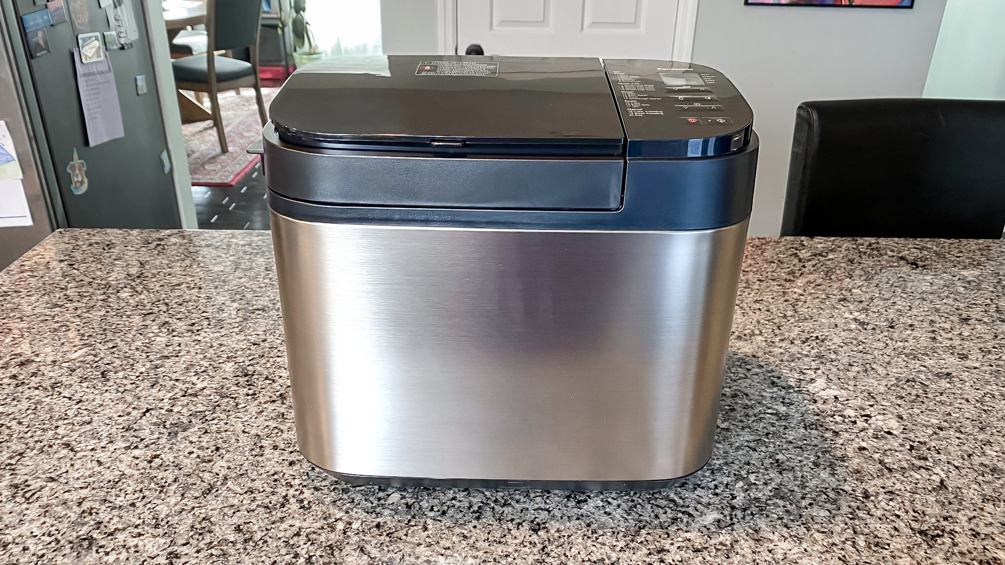 Panasonic Automatic Bread Maker on a kitchen counter