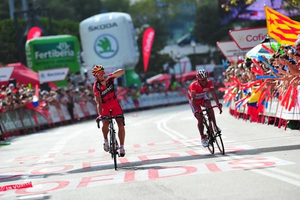 The stage win in Barcelona was a turning point in Gilbert's dismal 2012 season