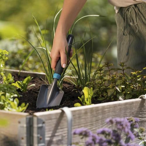 Gardena Classic Hand Trowel: for Efficient Planting and Soil Cultivation, Durable, Lightweight and Rust-Resistant Garden Tool (20225-28)