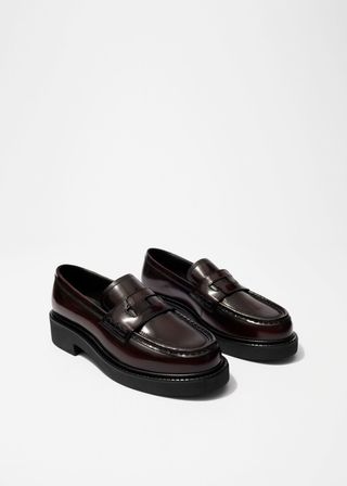 Chunky Leather Loafers