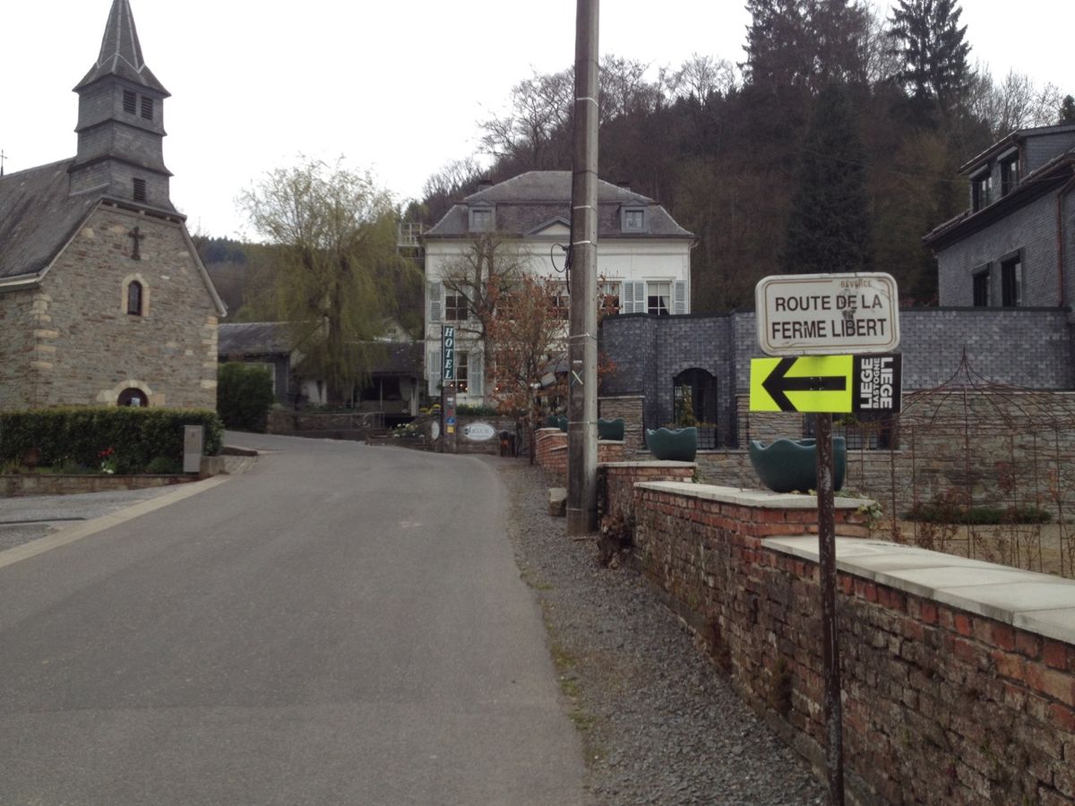 The base of the C&ocirc;te de la Ferme Liberte.