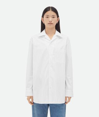 Cotton Pinstripe Shirt