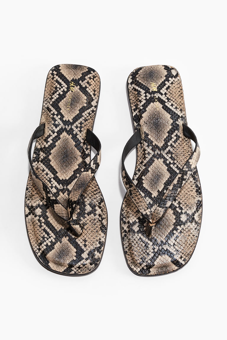 Leather Flip-Flops