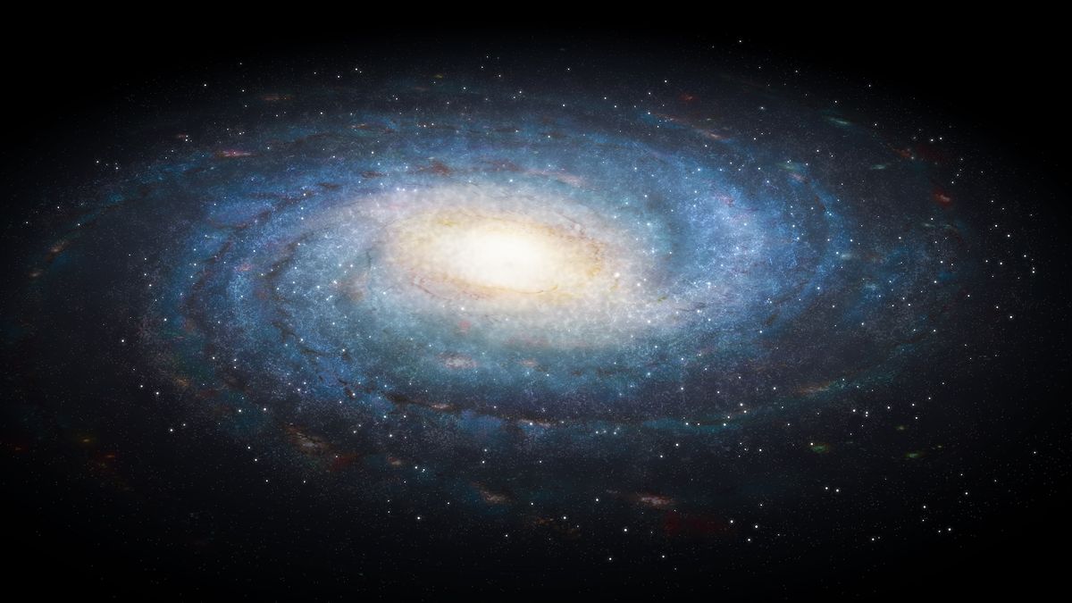 What number of galaxies orbit the Milky Means?