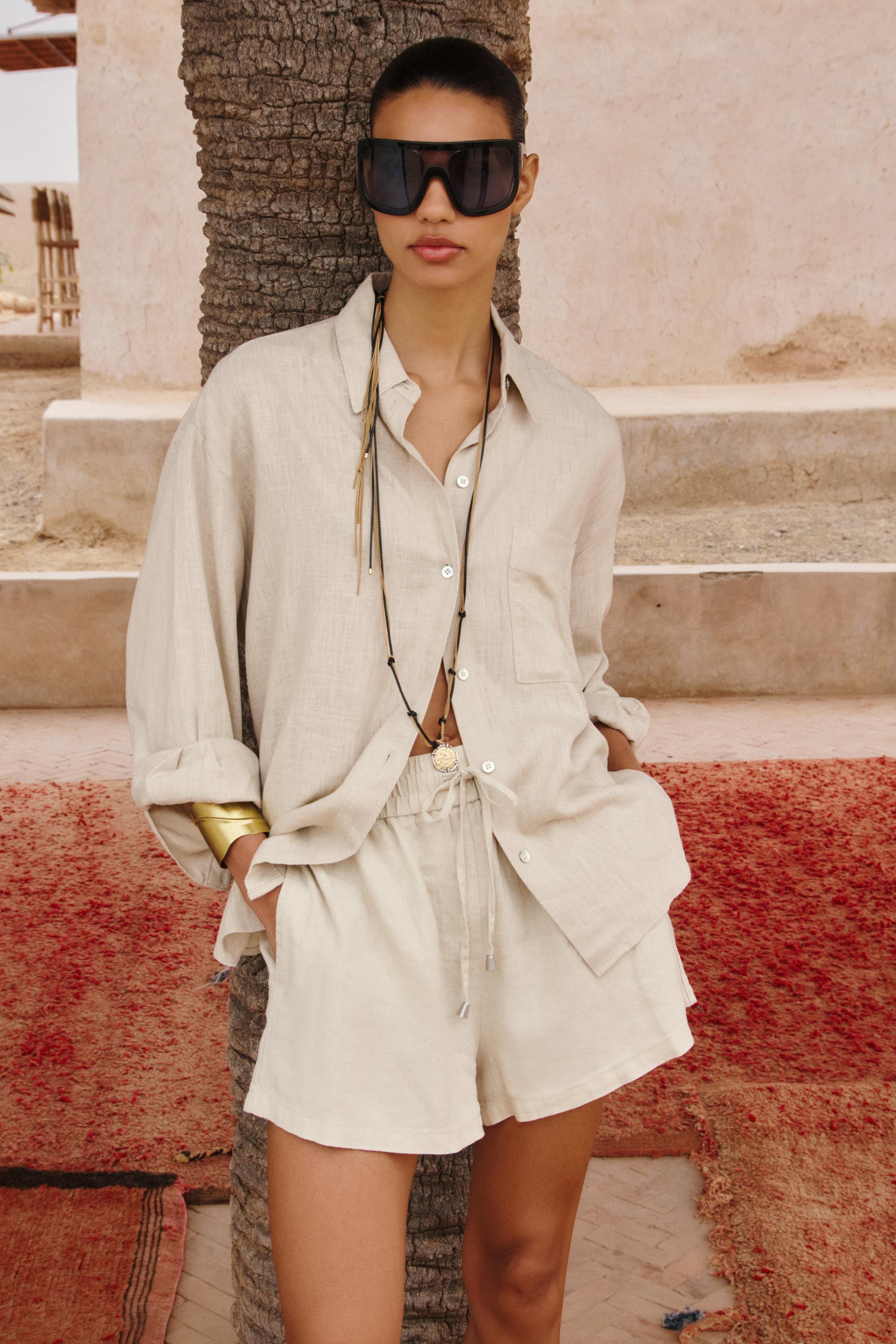 Linen Boxer Shorts