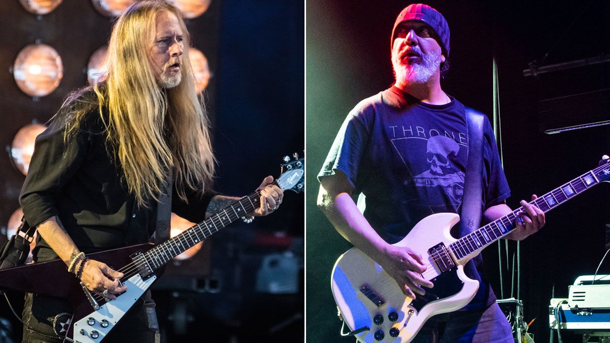 Jerry Cantrell and Kim Thayil