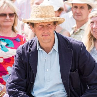 monty don with blue jacket and hat