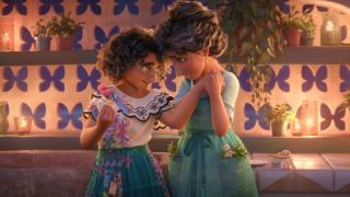 Mirabel and her mother in Encanto.