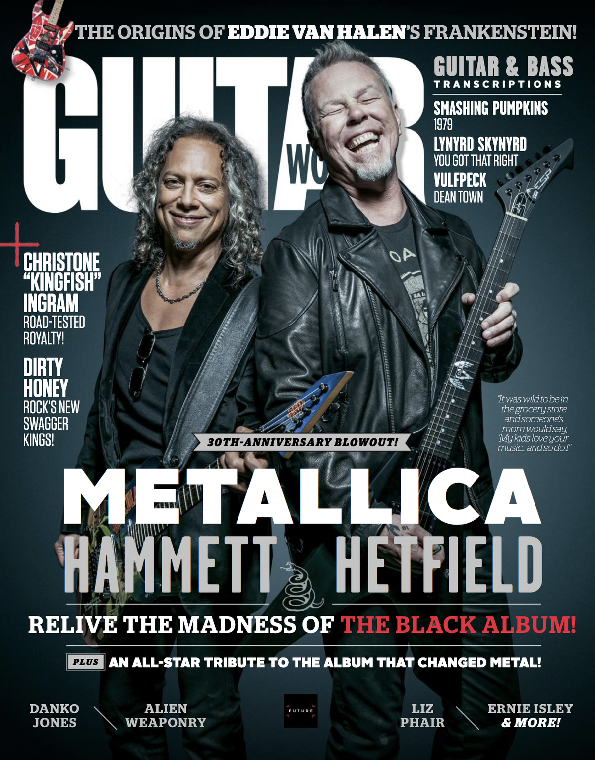 Hetfield and Hammett revisit Metallica's Black Album, plus the true
