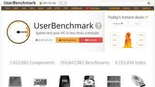 UserBenchmark website screenshot