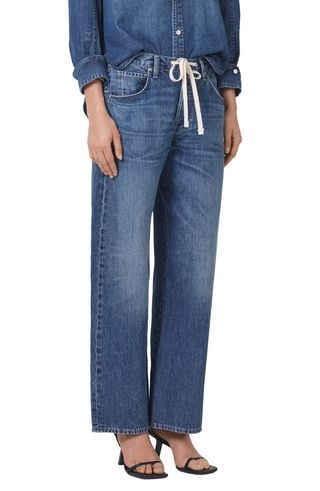 Brynn Wide Leg Organic Cotton Trouser Jeans