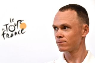 Chris Froome (Team Sky) before the Tour de France