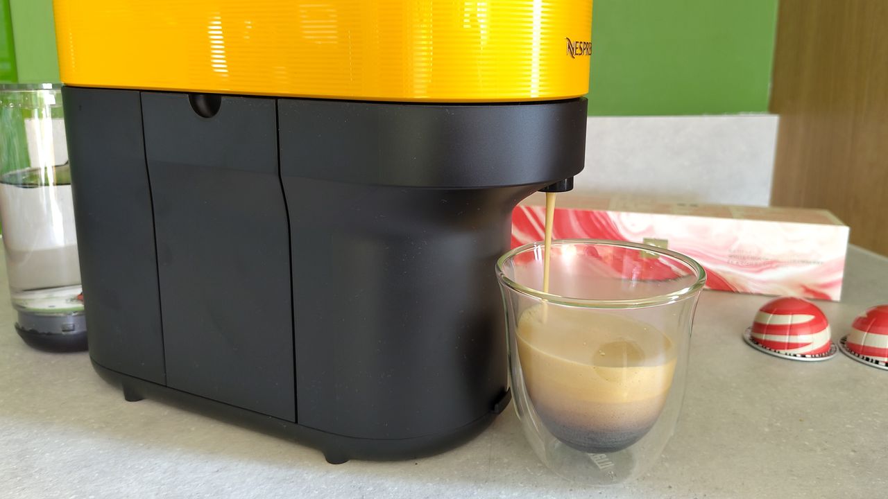 Nespresso white chocolate and strawberry coffee pods