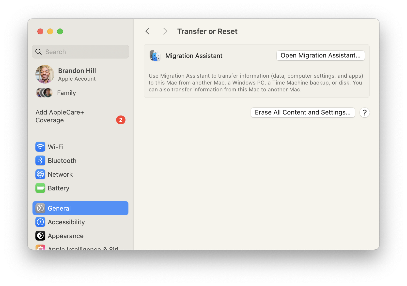 Migration Assistant