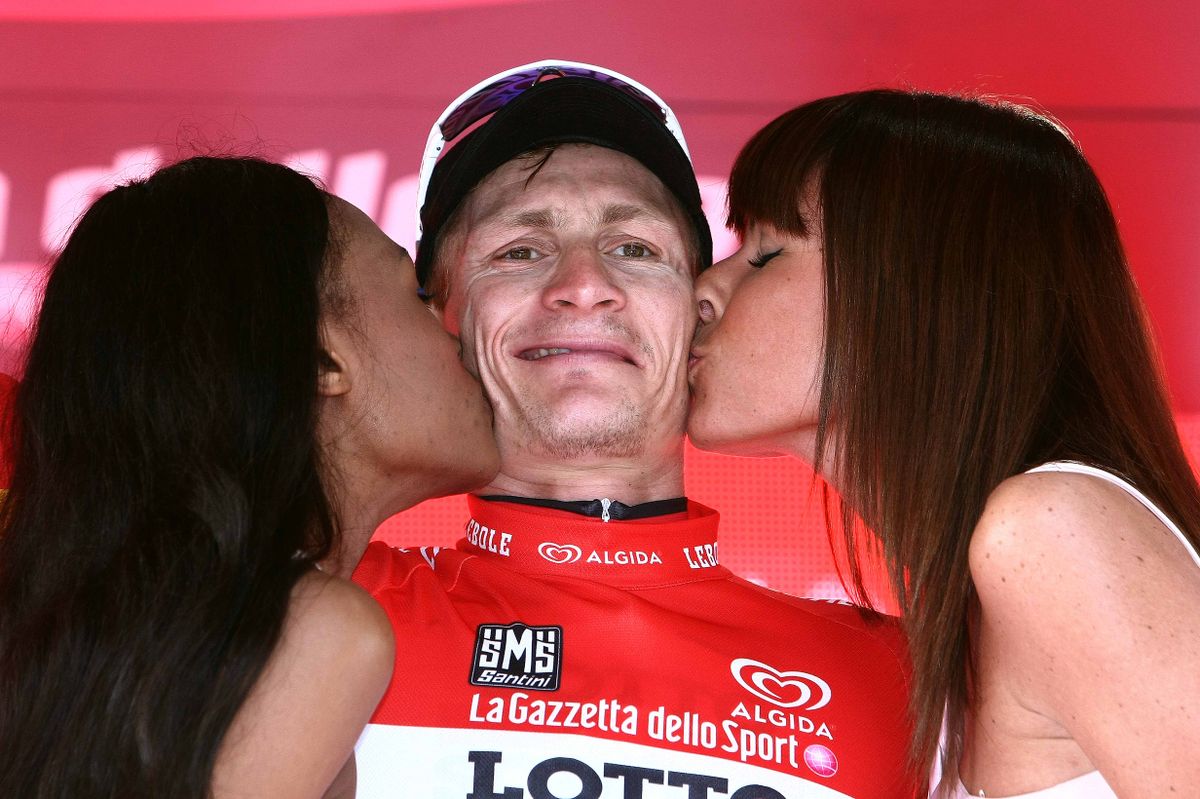 Andr&eacute; Greipel (Lotto Soudal) pulls a face