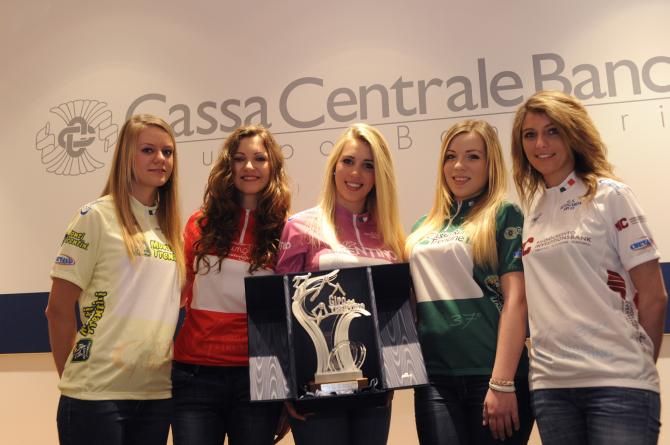 The jerseys for the 37th edition of the Giro del Trentino