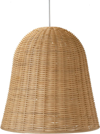 Wicker bell pendant lamps, Amazon