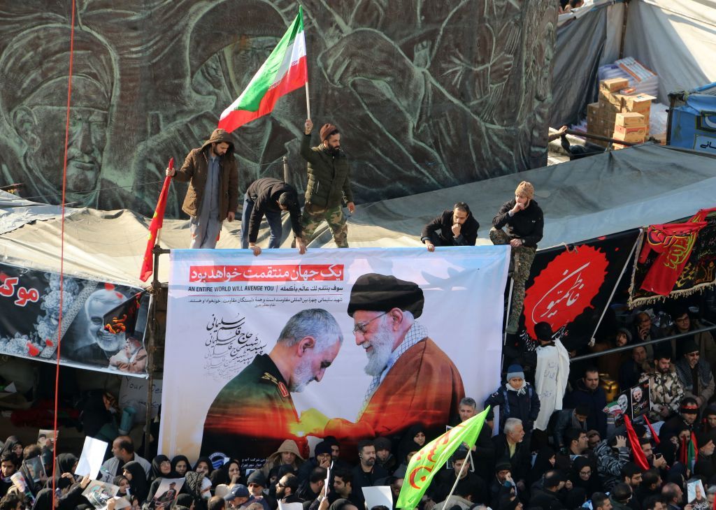 Iran&amp;#039;s ayatollah and late Gen.Qassem Soleimani