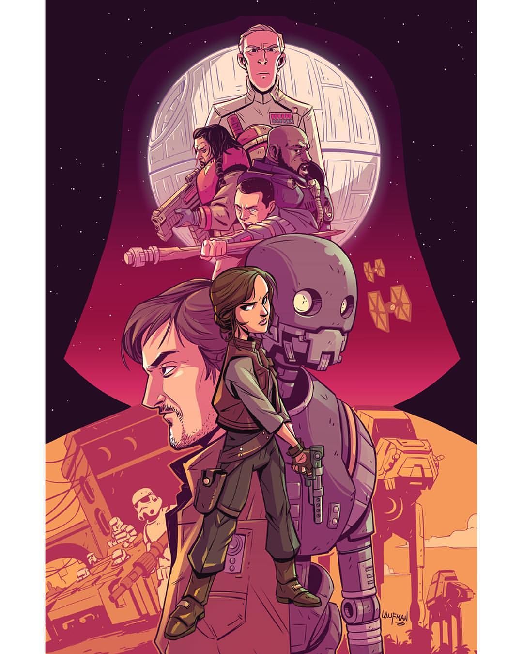 Derek Laufman's cartoony approach captures the characters perfectly