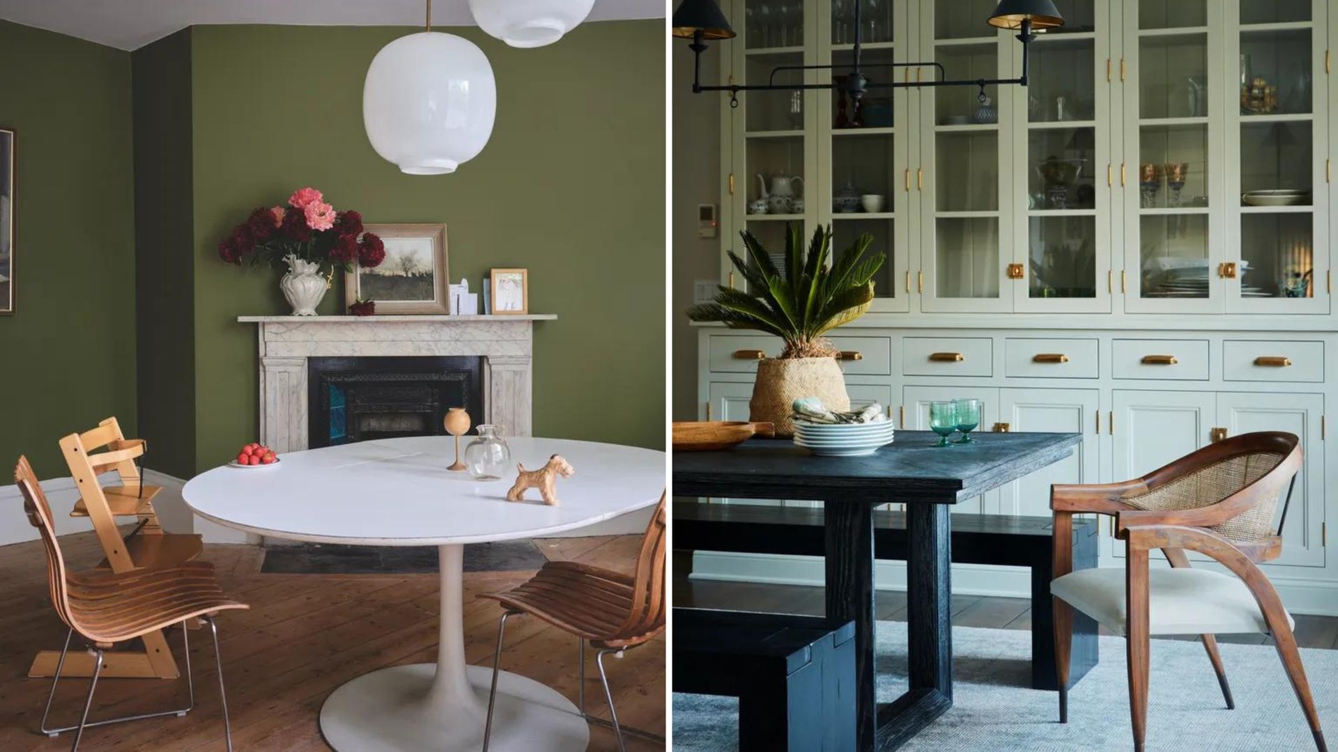 10 green dining room ideas that will lift a tired space | Real Homes